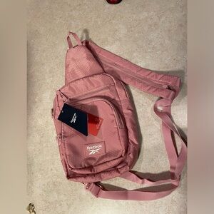 Reebok pink Sling Bag- converts to  Backpack